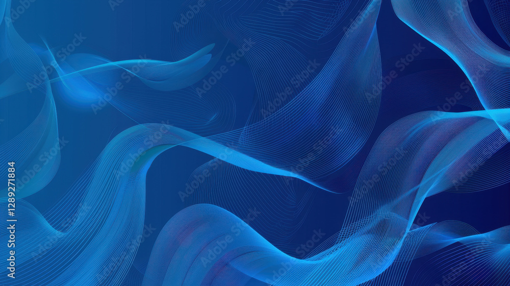 Obraz premium blue abstract background
