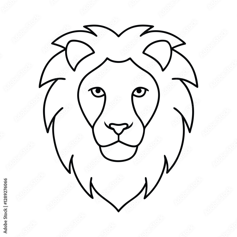 lion face lion face