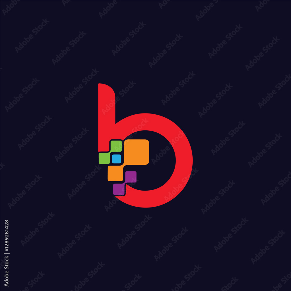 letters b text logo design vector letters b text logo design vector
