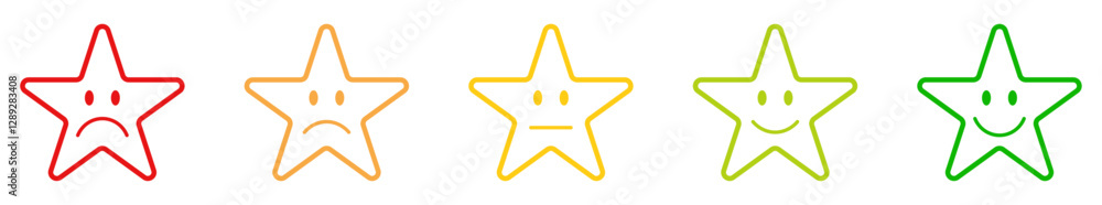 Rating emoji set with stars. customer feedback. Five-star rating emoji icon set. Emoji feedback scale with stars. Rating emoji. emoji, icons, vector, rating, feedback, vector. Rating emoji set with stars. customer feedback. Five-star rating emoji icon set. Emoji feedback scale with stars. Rating emoji. emoji, icons, vector, rating, feedback, vector.