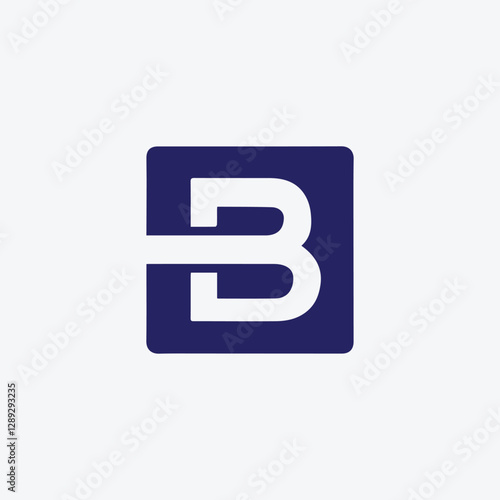Free Download letters b text logo design vector - GFXLoad