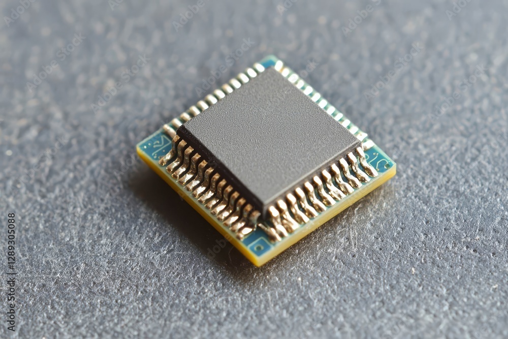 Microchip on circuit board, free background. Microchip on circuit board, free background.