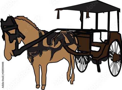 horse and carriage
