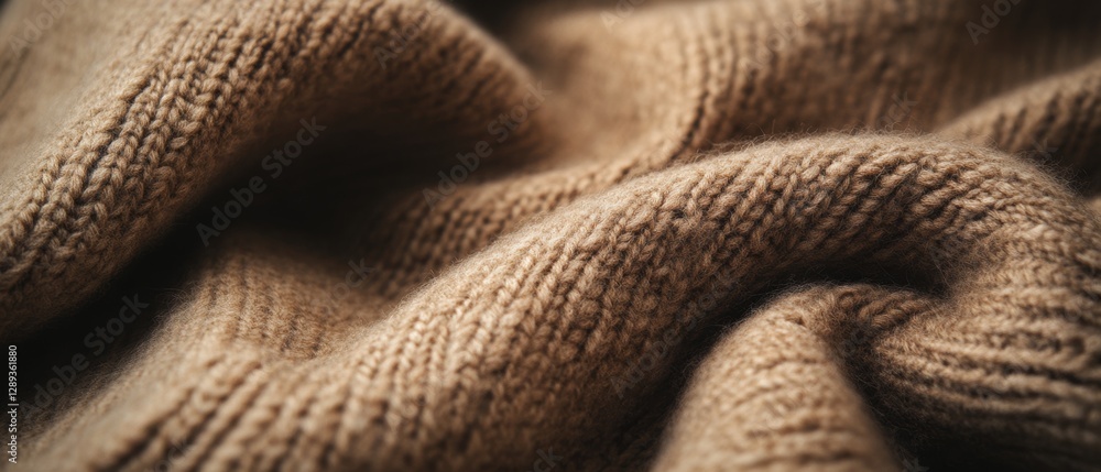 Cozy, textured wool fabric folds gently in warm, earthy tones, creating a sense of comfort. Cozy, textured wool fabric folds gently in warm, earthy tones, creating a sense of comfort.