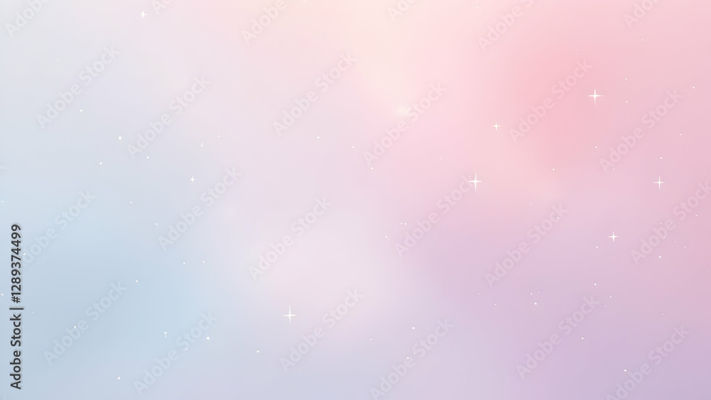 Minimalist Starry Sky in galaxy 