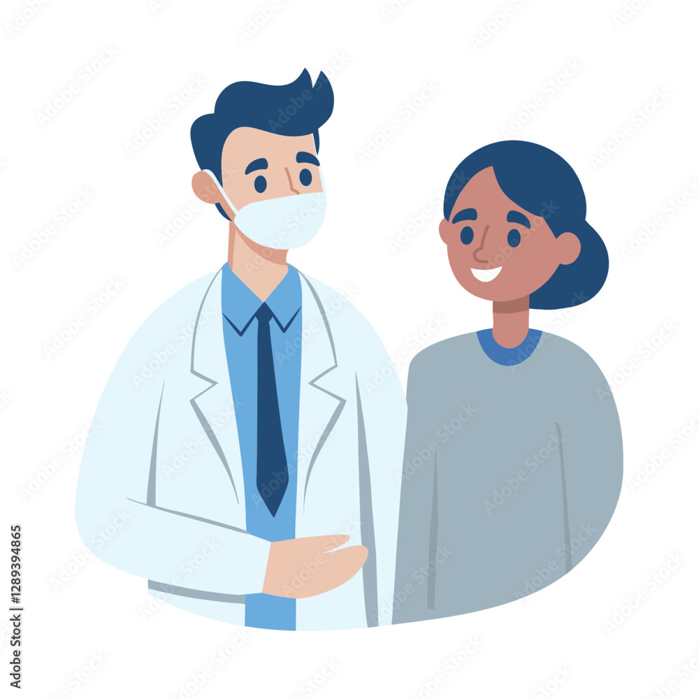 Doctor Check Up Female Patient Medical Consultation Doctor Check Up Female Patient Medical Consultation