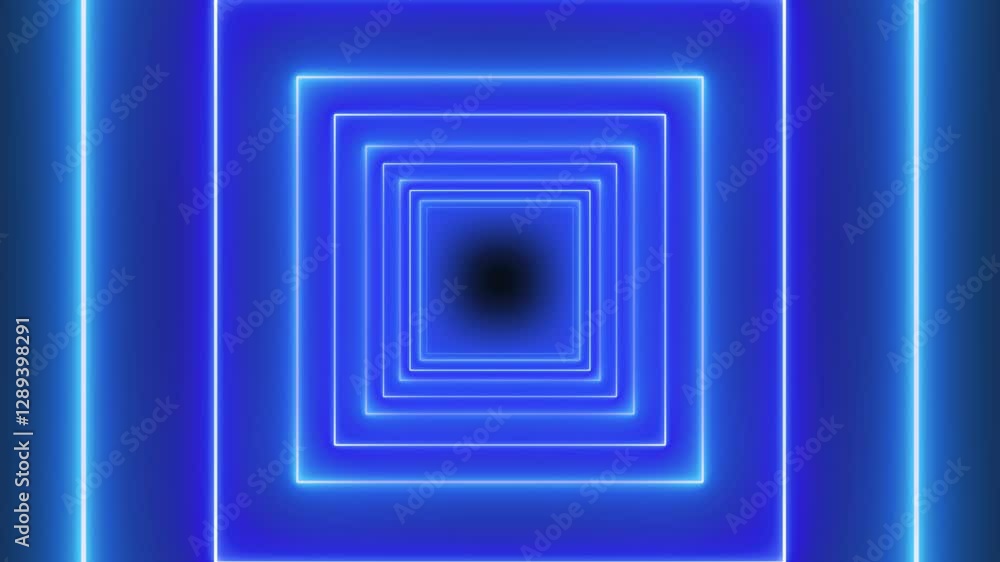 Abstract flight in space through glowing neon squares. abstract neon vertical video, flying back through rectangular corridor, long tunnel, appearing glowing fluorescent light Neon Cyberpunk Tunnel Abstract flight in space through glowing neon squares. abstract neon vertical video, flying back through rectangular corridor, long tunnel, appearing glowing fluorescent light Neon Cyberpunk Tunnel