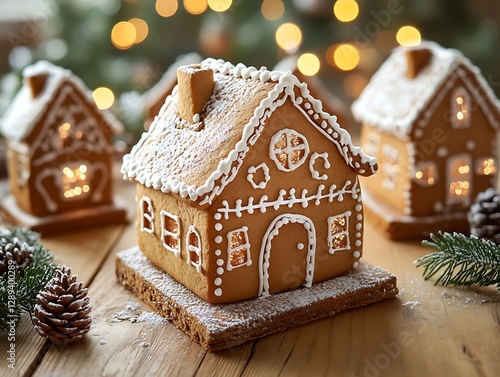 Christmas Gingerbread Houses (1) photo