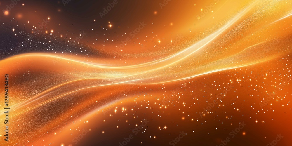 Smooth cosmic gradients with sparkling stars create a mesmerizing abstract background of warm and cool tones for various design purposes Smooth cosmic gradients with sparkling stars create a mesmerizing abstract background of warm and cool tones for various design purposes
