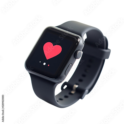 Apple Watch Series 3 Isolated on Transparent Background