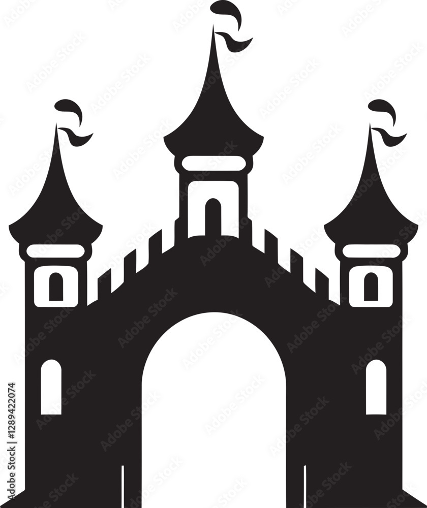 Obraz premium The Ancient Citadel Guardian of Time and Truth