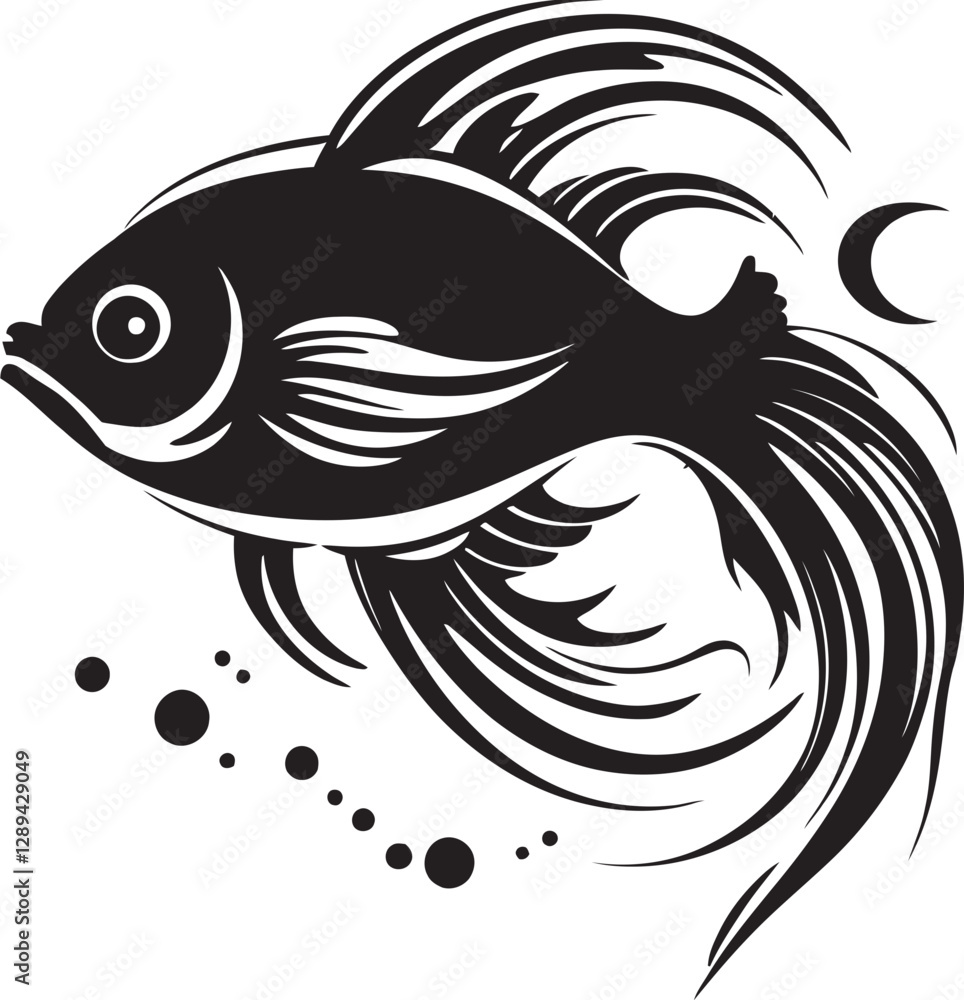 Naklejka premium From Myths to Monsters The Evolution of the Leviathan Fish in Folklore