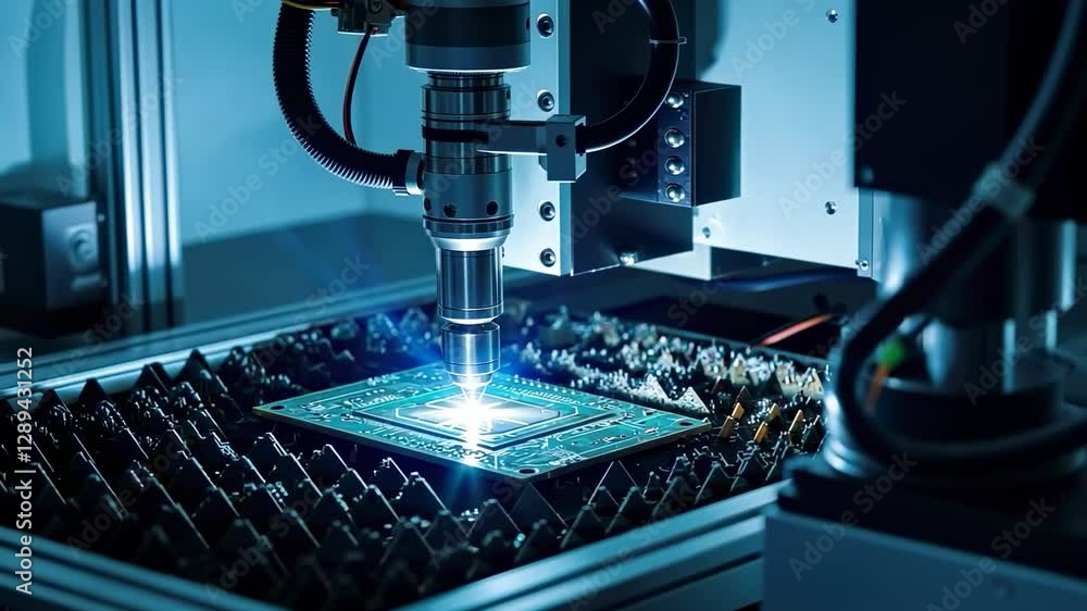 Precision laser engraving on microchip: advanced technology in action Precision laser engraving on microchip: advanced technology in action