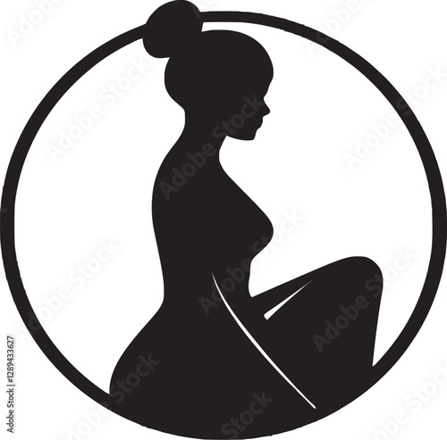 A Pregnant Woman Sitting in a Nursery Chair  Admiring the Decorations She Has Carefully Chosen for Her Baby  New Room