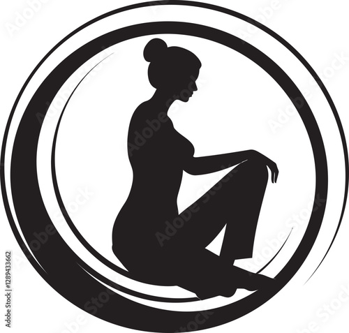 A Pregnant Woman Sitting in a Cozy Corner of Her Home  Listening to Relaxing Music and Feeling the Rhythmic Movements of Her Baby