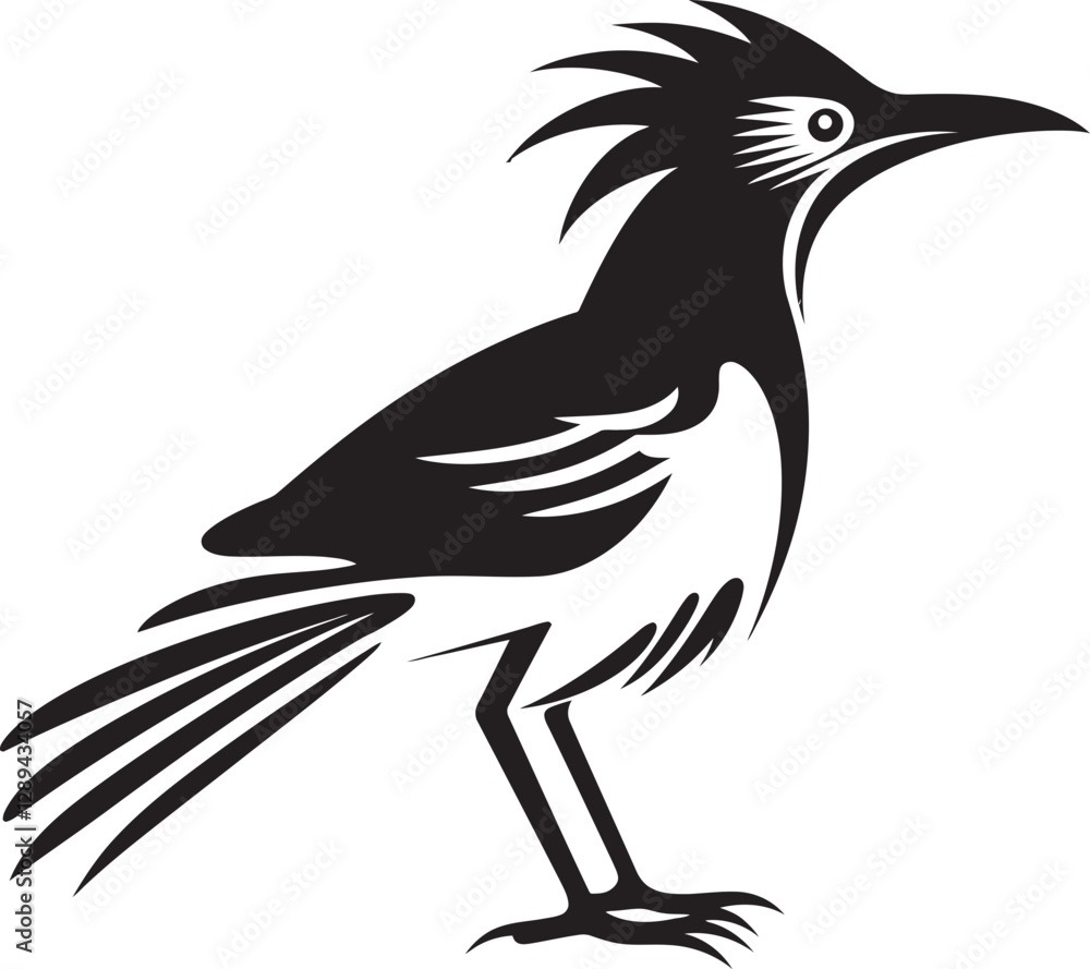 Fototapeta premium Roadrunner Revelations What We Can Learn from This Incredible Bird