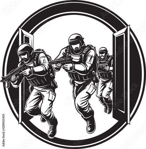 Frontline Fury A SWAT Team  Courageous Charge Through the Stronghold