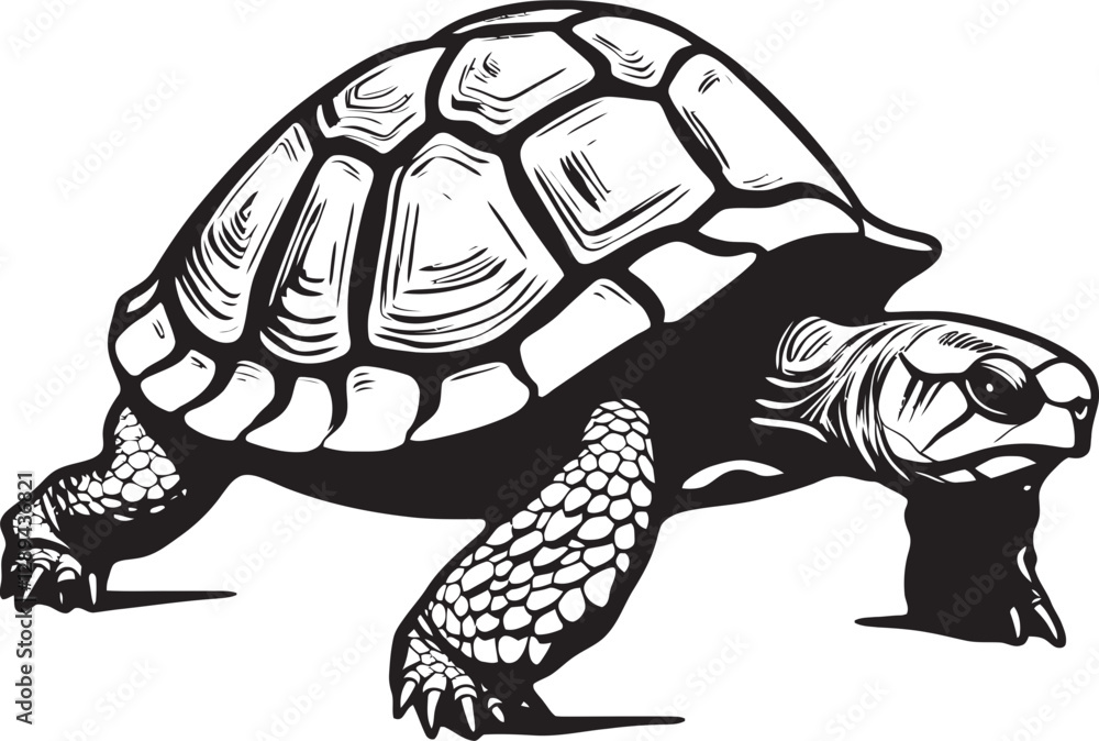 Fototapeta premium The Fascinating World of Tortoise Adaptations Survival Strategies in Different Environments