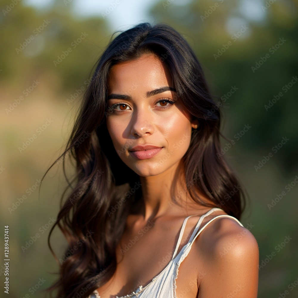 Obraz premium beautiful young girl