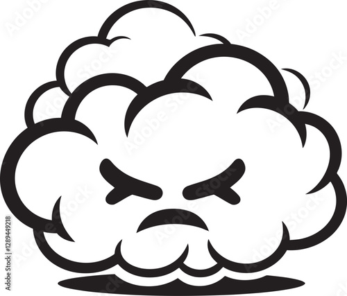 Thunderous Tantrums The Adventures of an Angry Cartoon Cloud