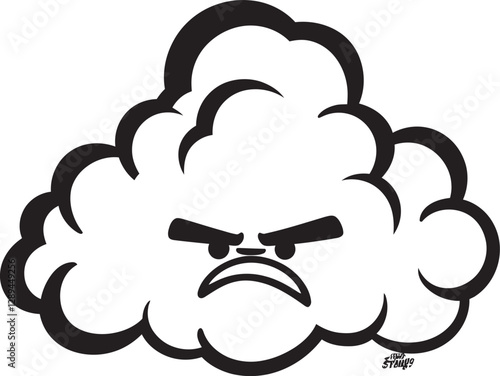 The Cloud with a Short Fuse A Thunderous Cartoon Tale