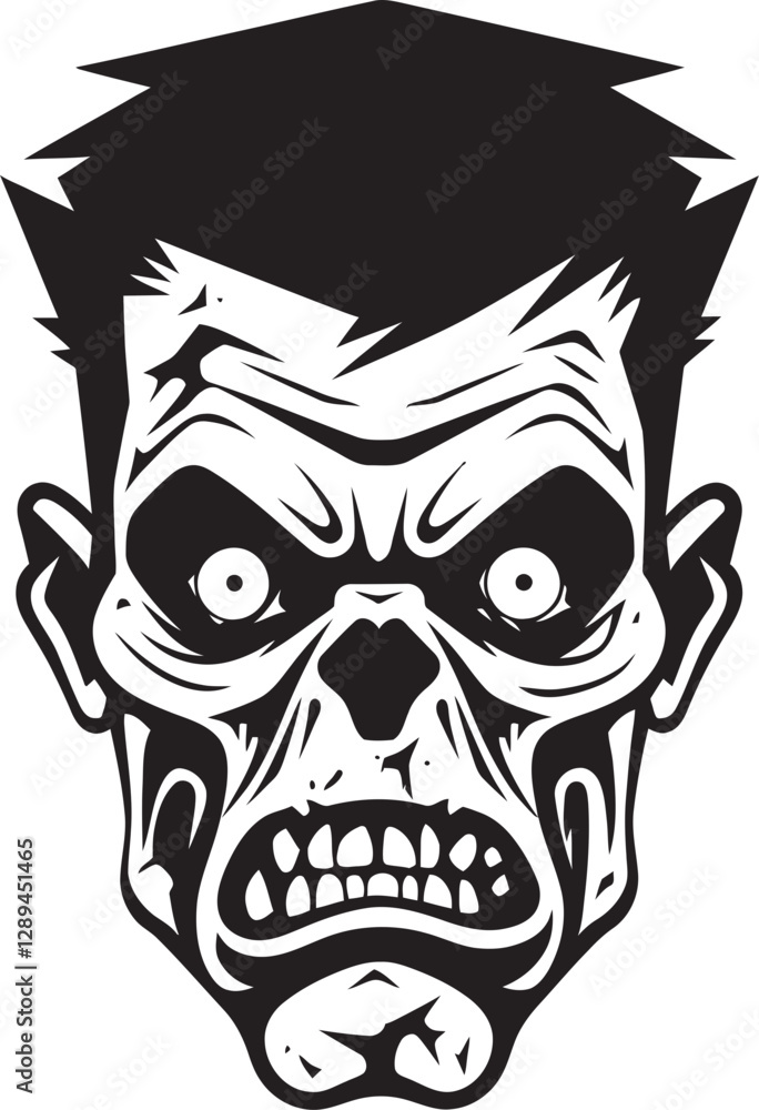 Fototapeta premium The Dark Resurrection An Angry Zombie Tale of Retribution