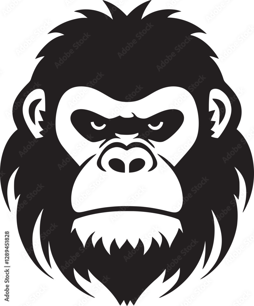 Obraz premium Analyzing the Iconography of Ape Logos in Brand Identity Creation