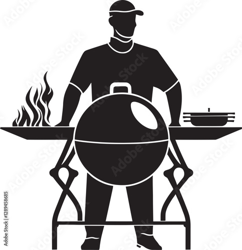 Barbecue Silhouettes Techniques for Achieving the Perfect Char and Smoke Flavor