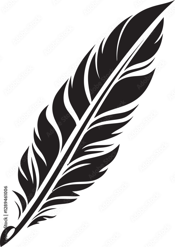 Fototapeta premium Bird Feathers and Their Role in Scientific Classification How Plumage Affects Taxonomy
