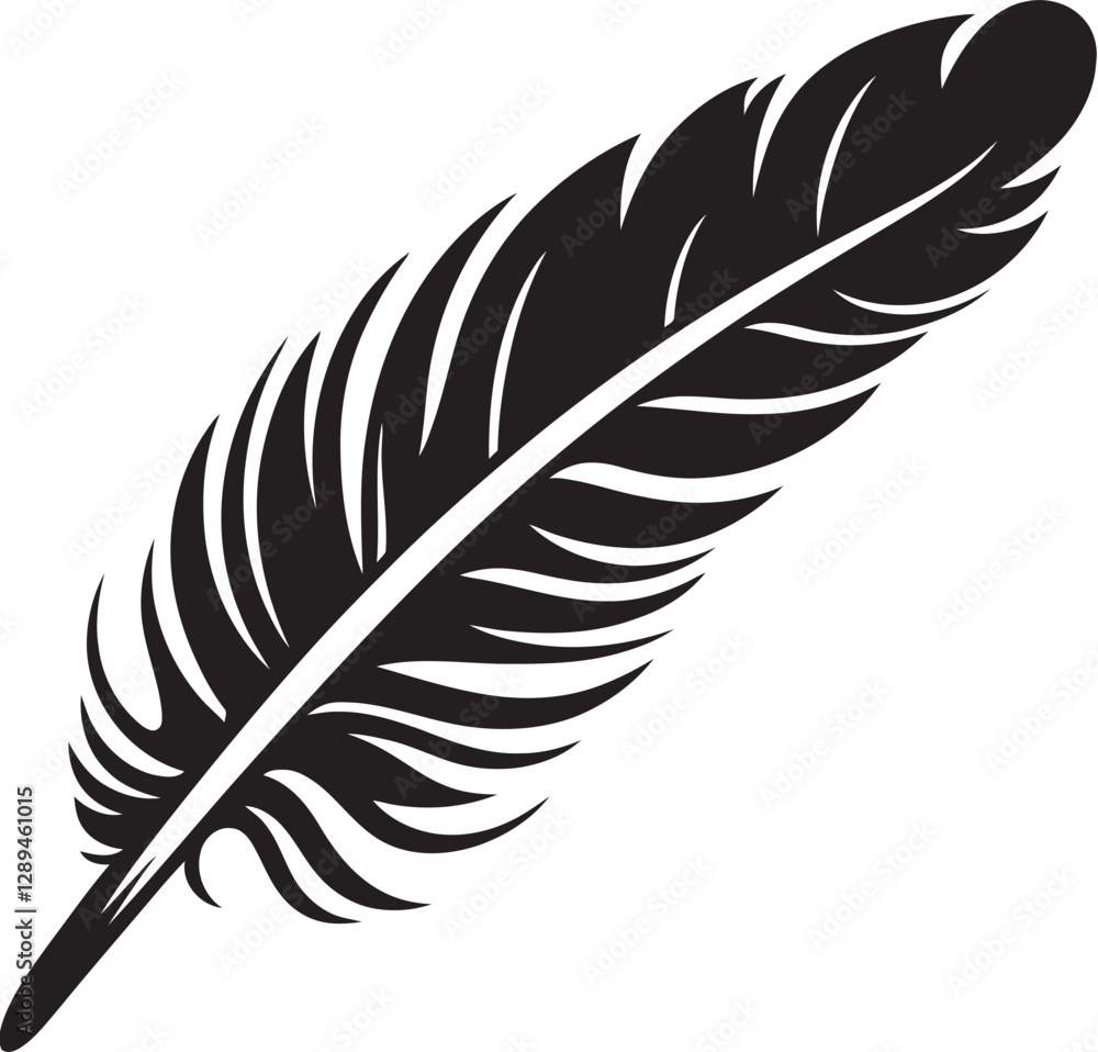 Fototapeta premium Bird Feathers and Their Role in Ecosystem Engineering How Birds Influence Their Habitats