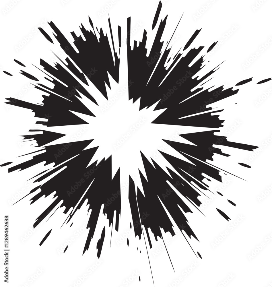 Fototapeta premium Unexpected Consequences How a Big Explosion Can Change Lives Forever