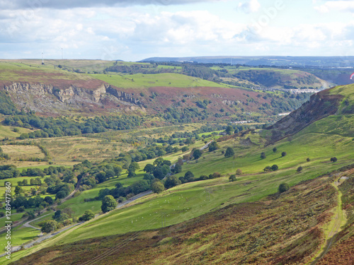 Pontlottyn in the Welsh Valleys	