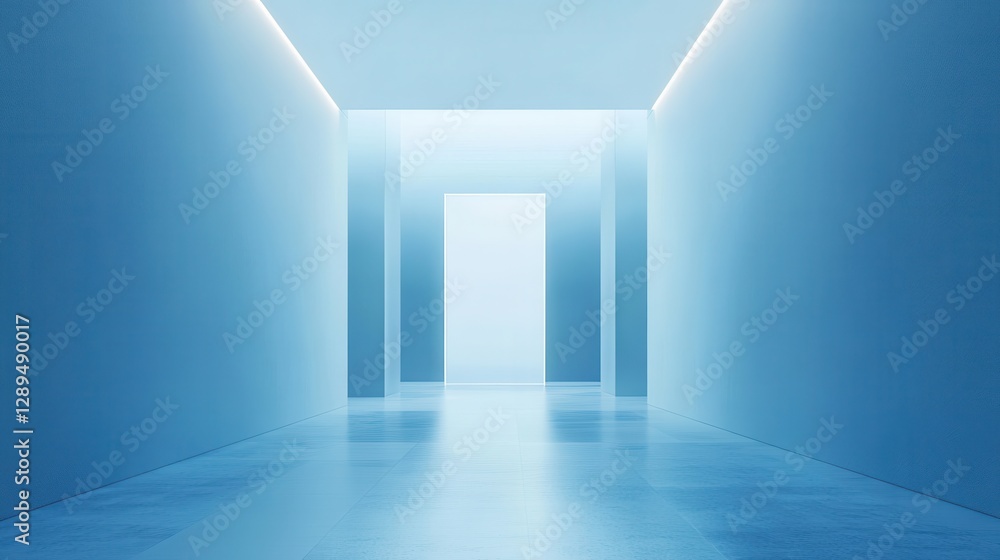 Gradient Light Blue Background with Soft Transition Gradient Light Blue Background with Soft Transition