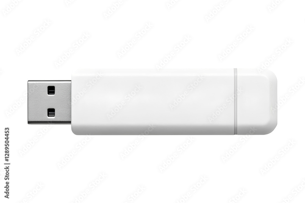 Mockup of a white USB drive placed near a laptop, perfect for branding, logo placement, or promotional product design. Mockup of a white USB drive placed near a laptop, perfect for branding, logo placement, or promotional product design.