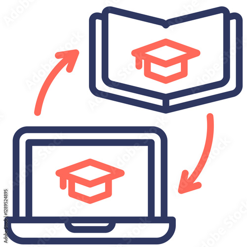 Blended Learning Icon