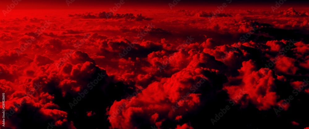 Sky cloud hell red and black wallpaper 4k Sky cloud hell red and black wallpaper 4k