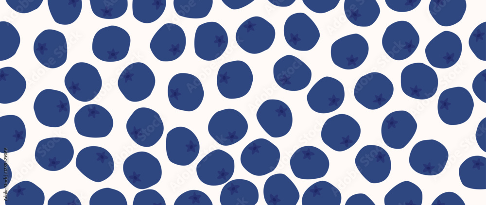 Vector seamless background. Minimalistic abstract fruit pattern. Modern blueberry print on light background. Perfect for textile design, screensavers, covers, cards, invitations and posters. Vector seamless background. Minimalistic abstract fruit pattern. Modern blueberry print on light background. Perfect for textile design, screensavers, covers, cards, invitations and posters.