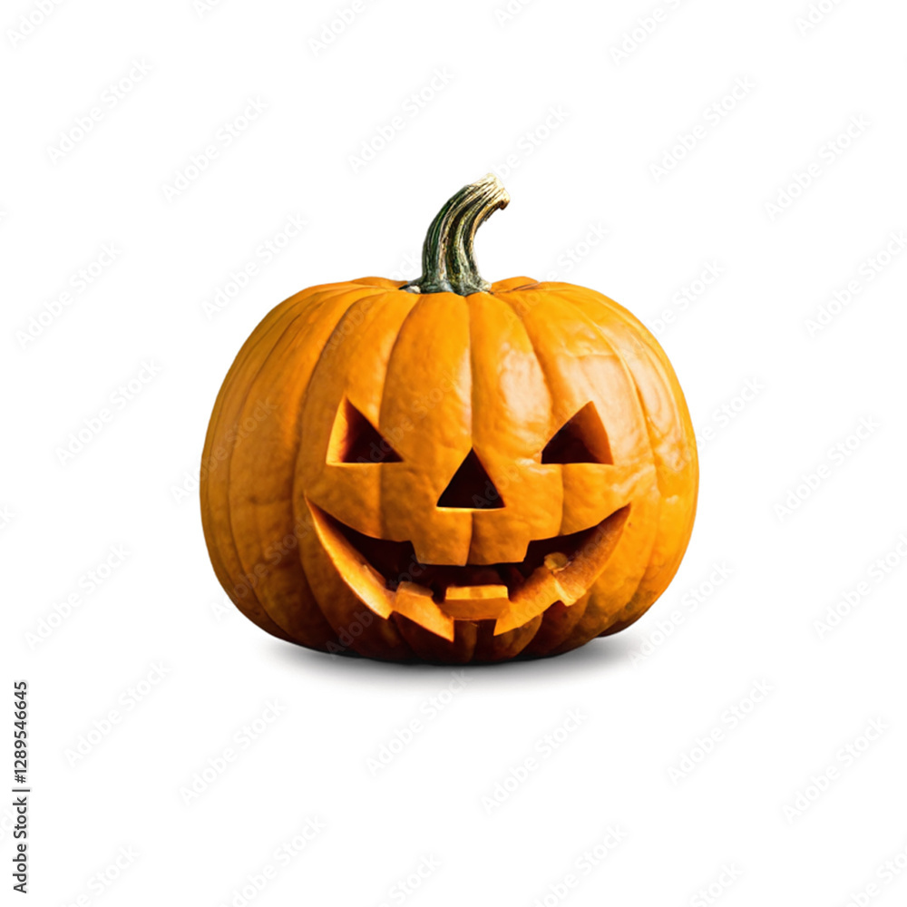 Obraz premium jack o'lantern isolated on transparent background