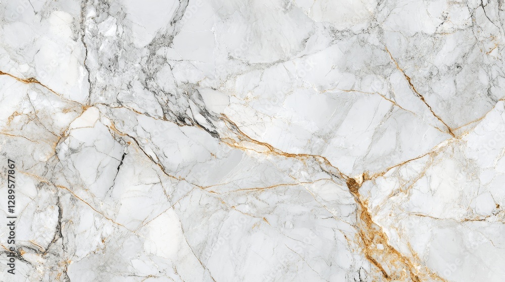 Fototapeta premium Elegant white marble with golden veins. High-quality marble and grey sandstone. Suitable for indoor and outdoor use, digital wall and floor tiles.