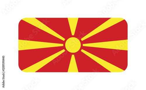 Flag of North Macedonia