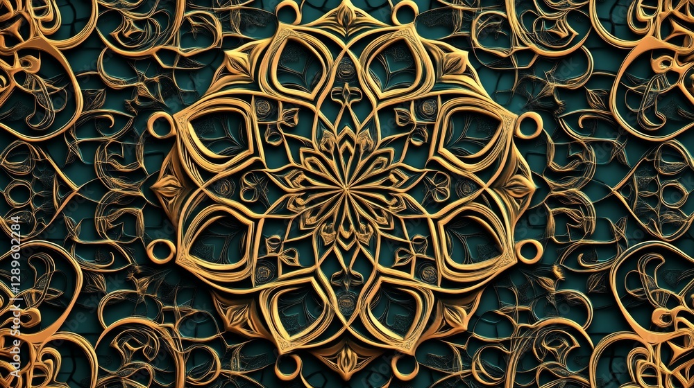 Beautiful Arabic-style design. Background with abstract patterns. Beautiful Arabic-style design. Background with abstract patterns.