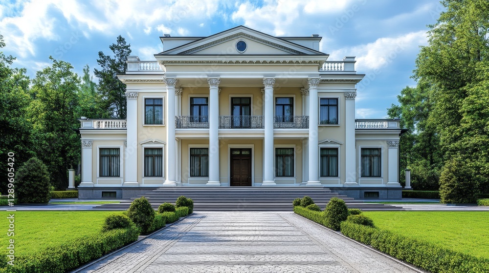 Obraz premium **Classical architectural styles in order:**