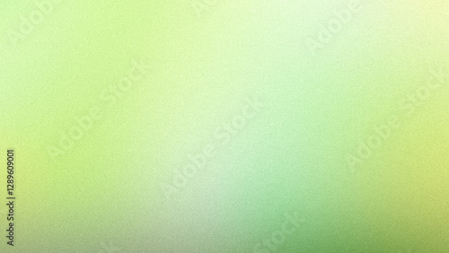 Fototapeta Naklejka Na Ścianę i Meble -  Chartreuse green grainy background, abstract light noise texture