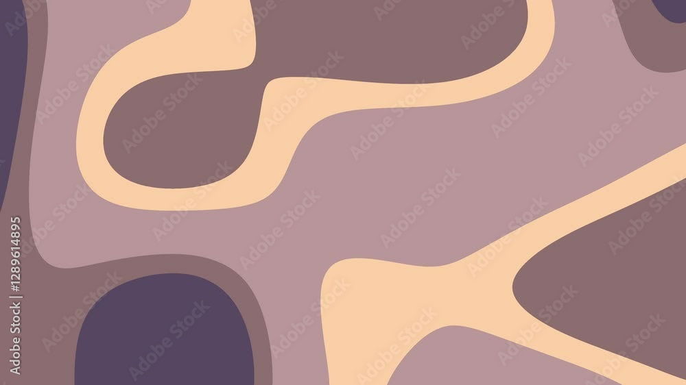 Abstract pattern of brown and beige shapes suitable for backgrounds, packaging design, textiles, or wallpaper print. Versatile and stylish. footage animation Abstract pattern of brown and beige shapes suitable for backgrounds, packaging design, textiles, or wallpaper print. Versatile and stylish. footage animation