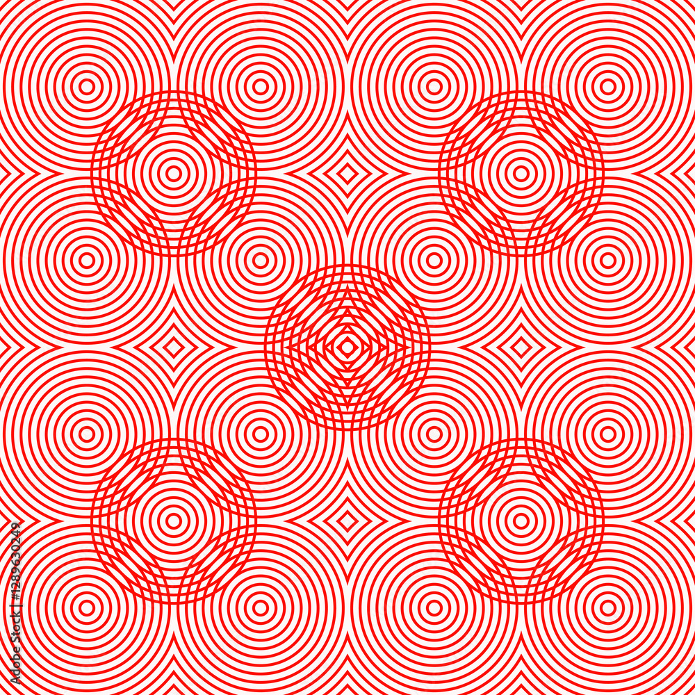 Circles pattern. Hoops seamless ornament. Dot motif. Circular figures backdrop. Rounds background. Rings wallpaper. Digital paper, textile print, web design, abstract image. Vector illustration. Circles pattern. Hoops seamless ornament. Dot motif. Circular figures backdrop. Rounds background. Rings wallpaper. Digital paper, textile print, web design, abstract image. Vector illustration.
