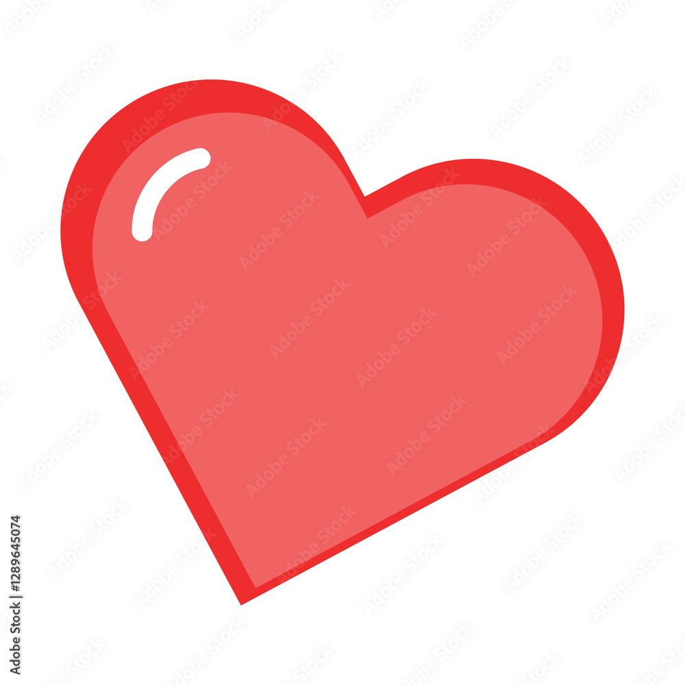 Red heart illustration