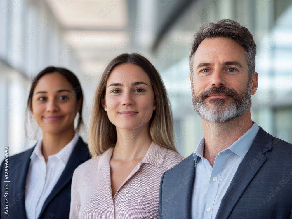 Group of Business People Standing Together Group of Business People Standing Together