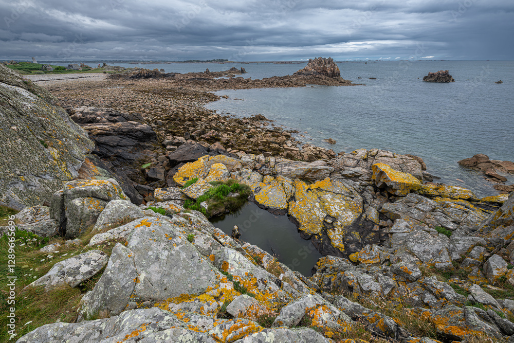 Brehat Island in Brittany, France Brehat Island in Brittany, France
