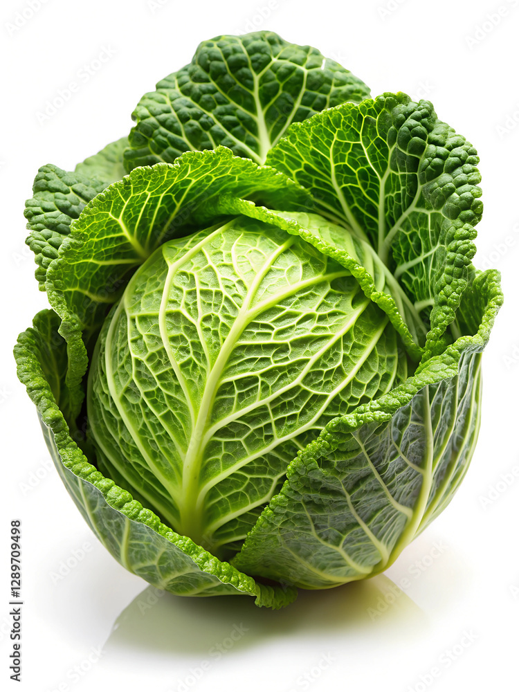 Fototapeta premium cabbage isolated on white background