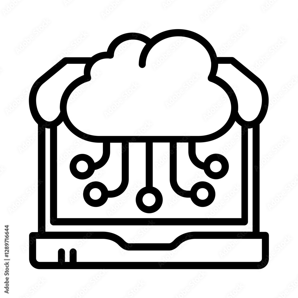 cloud computing icon